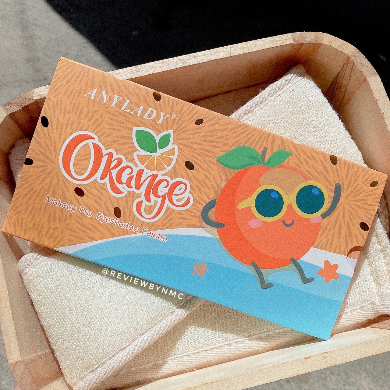 Phấn Mắt 21 ô makeup Pro Any Lady Orange tươi tắn tỏa sáng