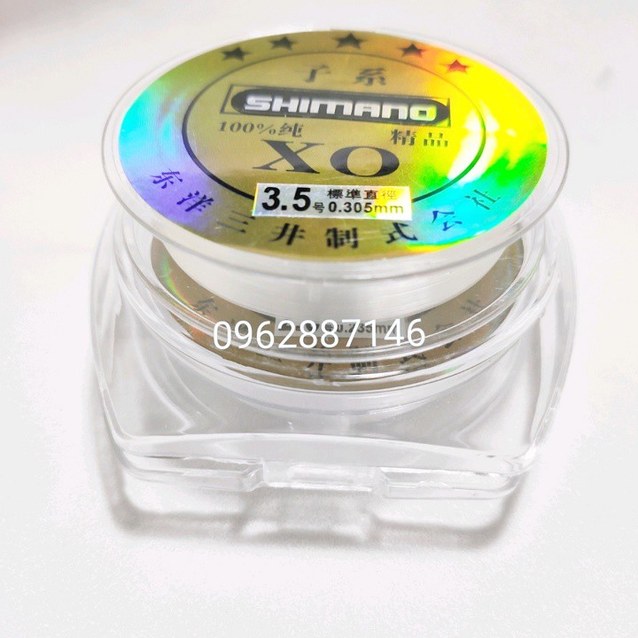 Cước câu cá cước thẻo SHIMANO XO tàng hình - Cam kết bảo hành đổi trả trong 2 tuần đầu