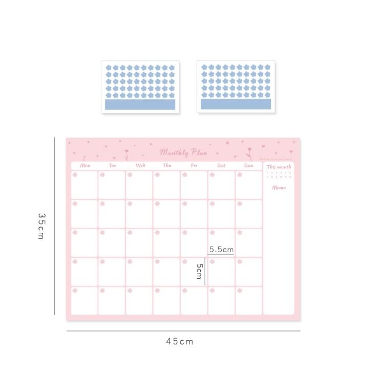 Bảng kế hoạch khổ lớn Rosy Posy