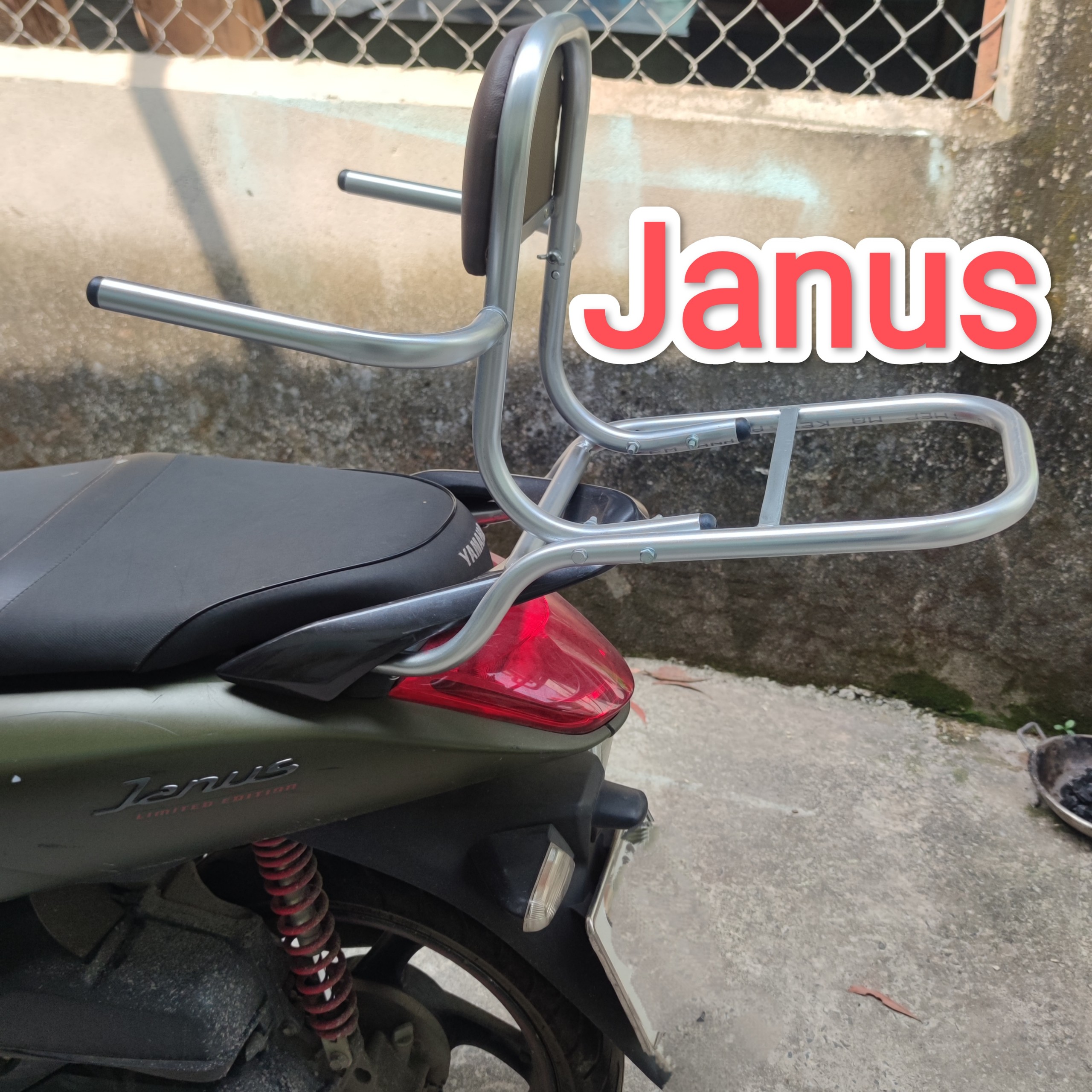 ( tặng lót tay) baga phượt cho xe JANUS