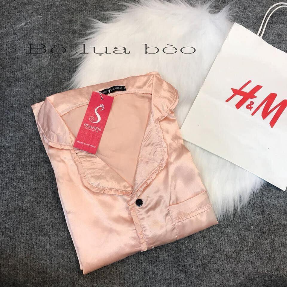 [HCM]Pijama Set Đồ Bộ Nữ Lụa Bèo Ngắn Dễ Thương