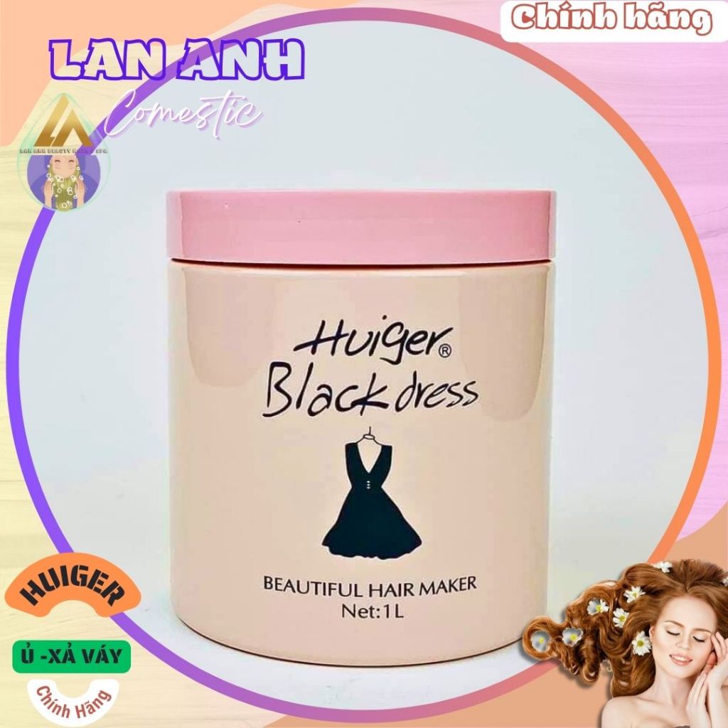 Dầu Hấp tóc Huiger 1000ml Xả váy phục hồi tóc siêu mượt siêu thơm
