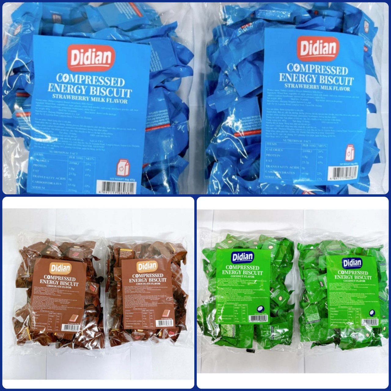 Lương Khô Mini Didian / Lương Khô mini Các Vị