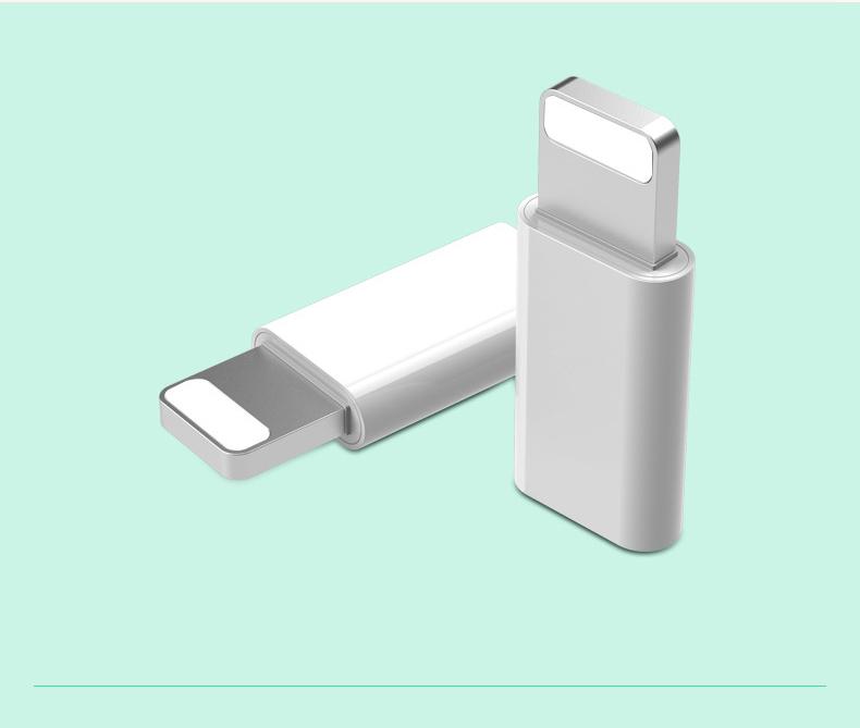 Đầu chuyển đổi chân Micro USB  sang Lightning (Iphone Ipad)