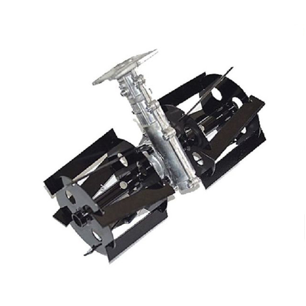 Đầu xới đất lắp máy cắt cỏ - Bánh chéo trục 28, 9 khía