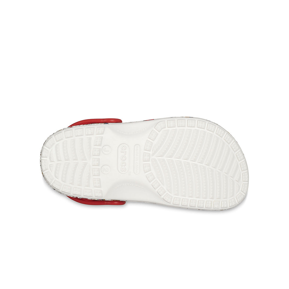 Giày Clog Trẻ Em Crocs Peanuts Classic - White
