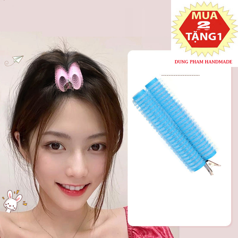 Lô Kẹp uốn tóc tự dính làm phồng chân tóc ( Giao màu ngẫu nhiên)