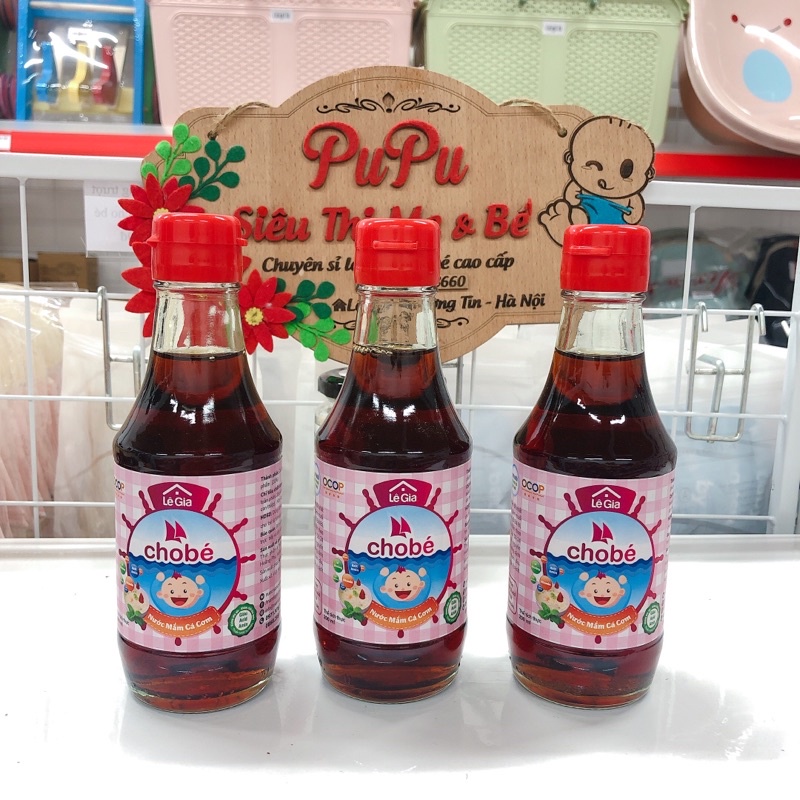 Nước Mắm Ăn Dặm 60Ml Lê Gia Cho Bé