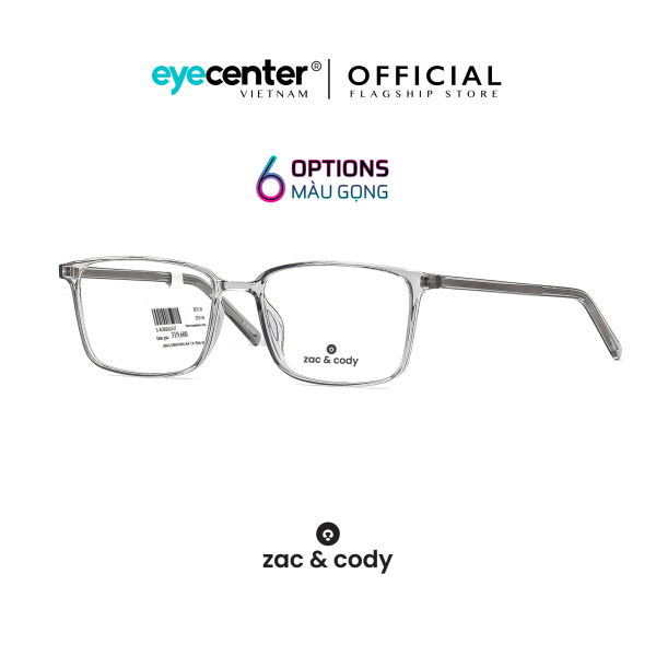 Giá bán Gọng kính cận nam nữ chính hãng ZAC & CODY lõi thép chống gãy nhiều màu casual.01 by Eye Center Vietnam