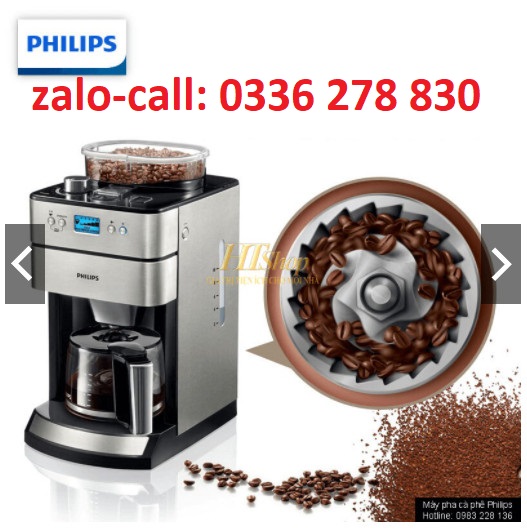 MÁY PHA CÀ PHÊ TỰ ĐỘNG PHILIPS HD7751