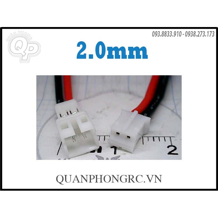 Jack PH 2.0mm dành cho máy bay điều khiển từ xa