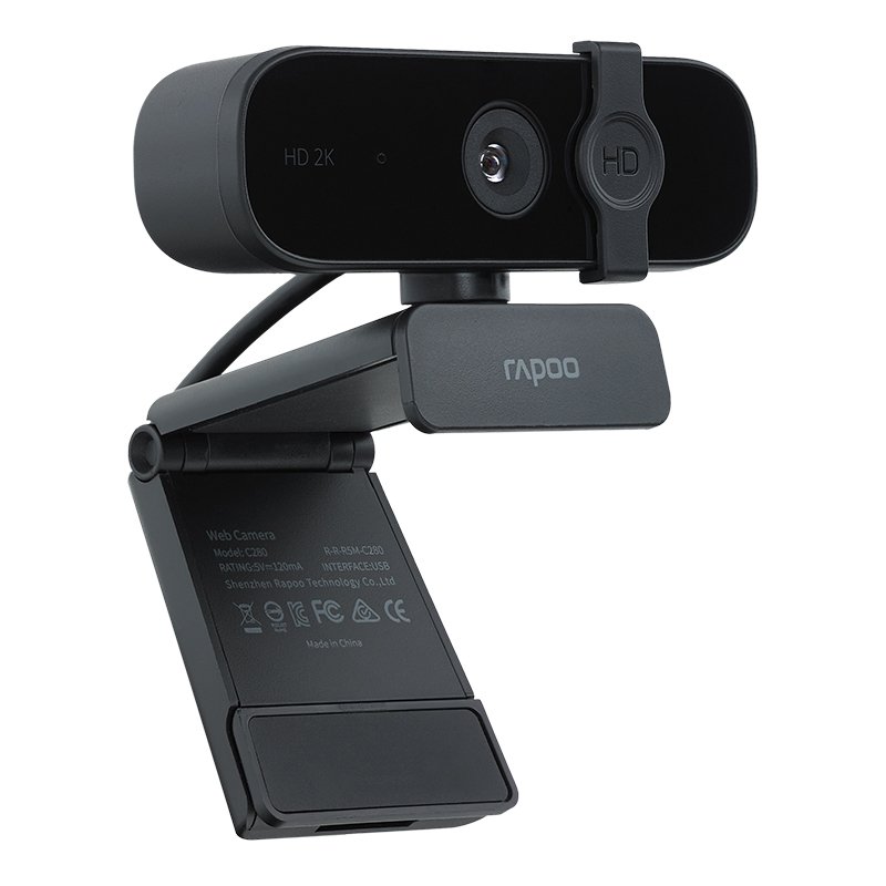 Webcam RAPOO C280, độ phân giải 2K Full HD - Hãng phân phối chính thức