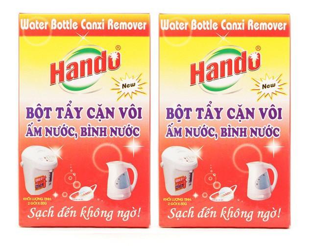 [HCM]Bột tẩy cặn vôi ấm nước bình nước Hando