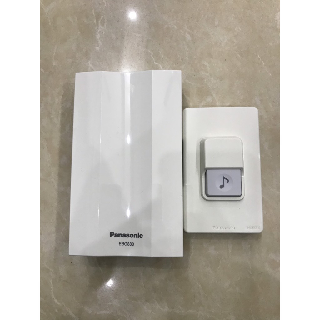 Bộ Chuông cửa Panasonic (chuông điện nối dây) (EBG888+EGG331)[Cam kết hàng chính hãng]