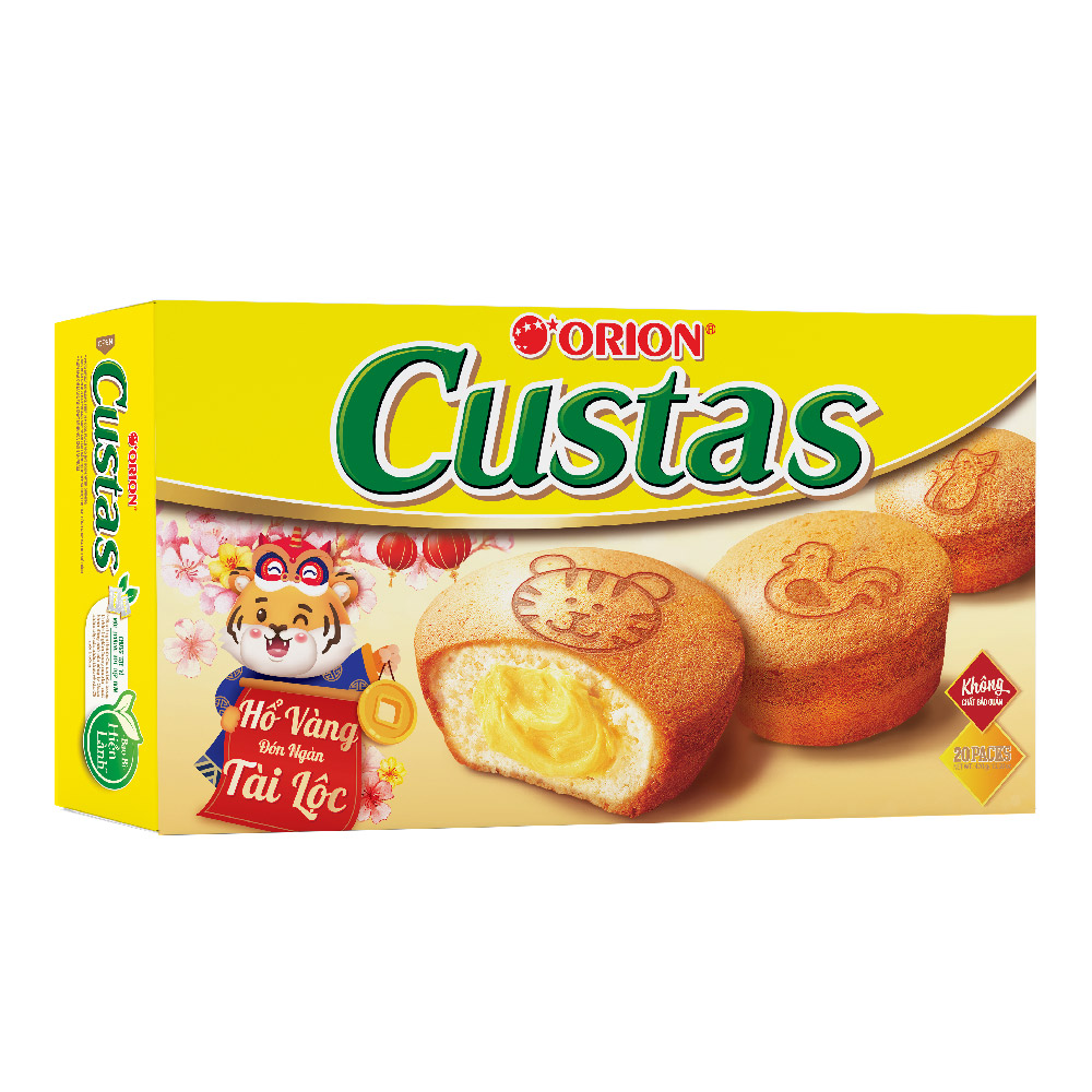 BÁNH ORION CUSTAS 282g -20137