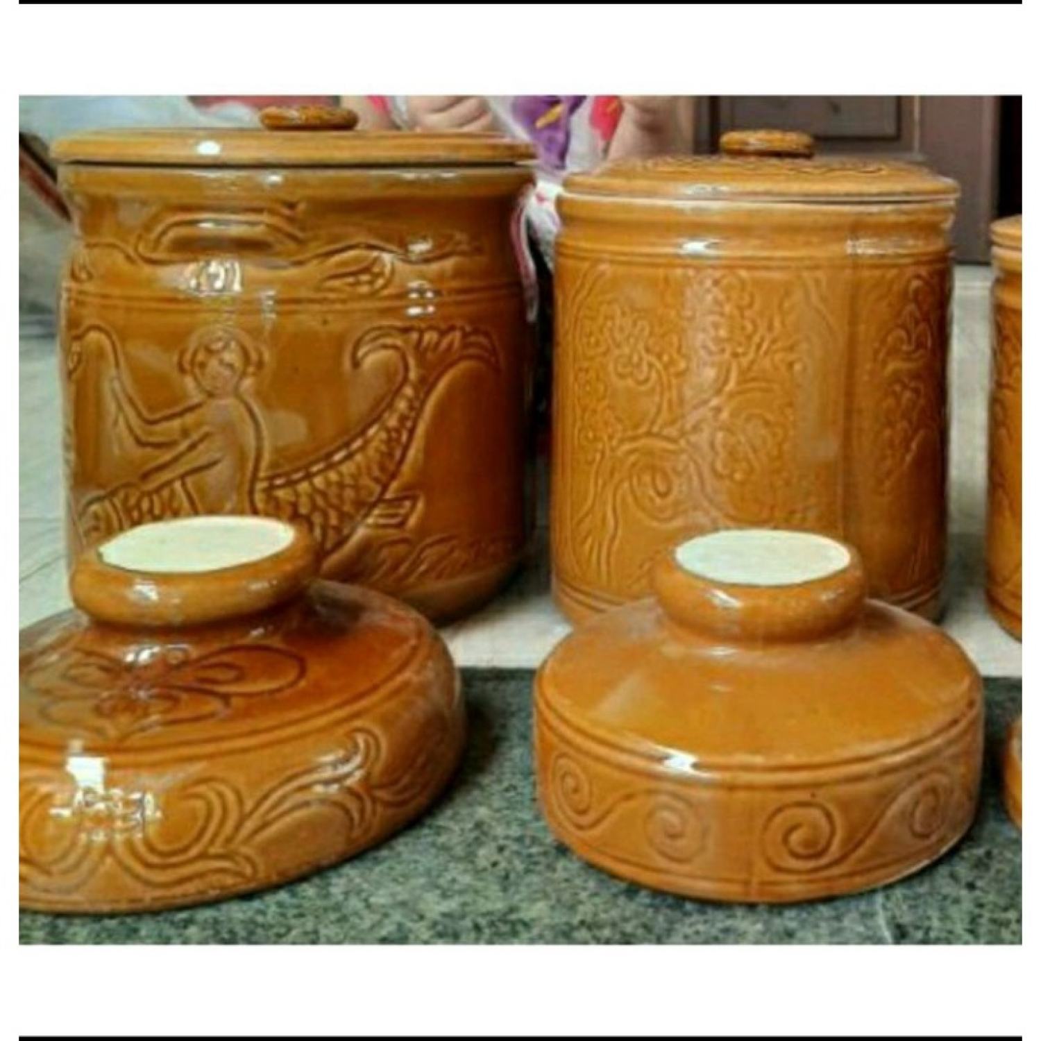 Vại Muối Dưa Cà Bát Tràng *BAO BỂ VỠ* 6 Lít và 10 Lít