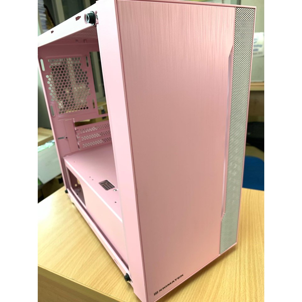 CASE XIGMATEK GEMINI QUEEN PINK KHÔNG KÈM FAN