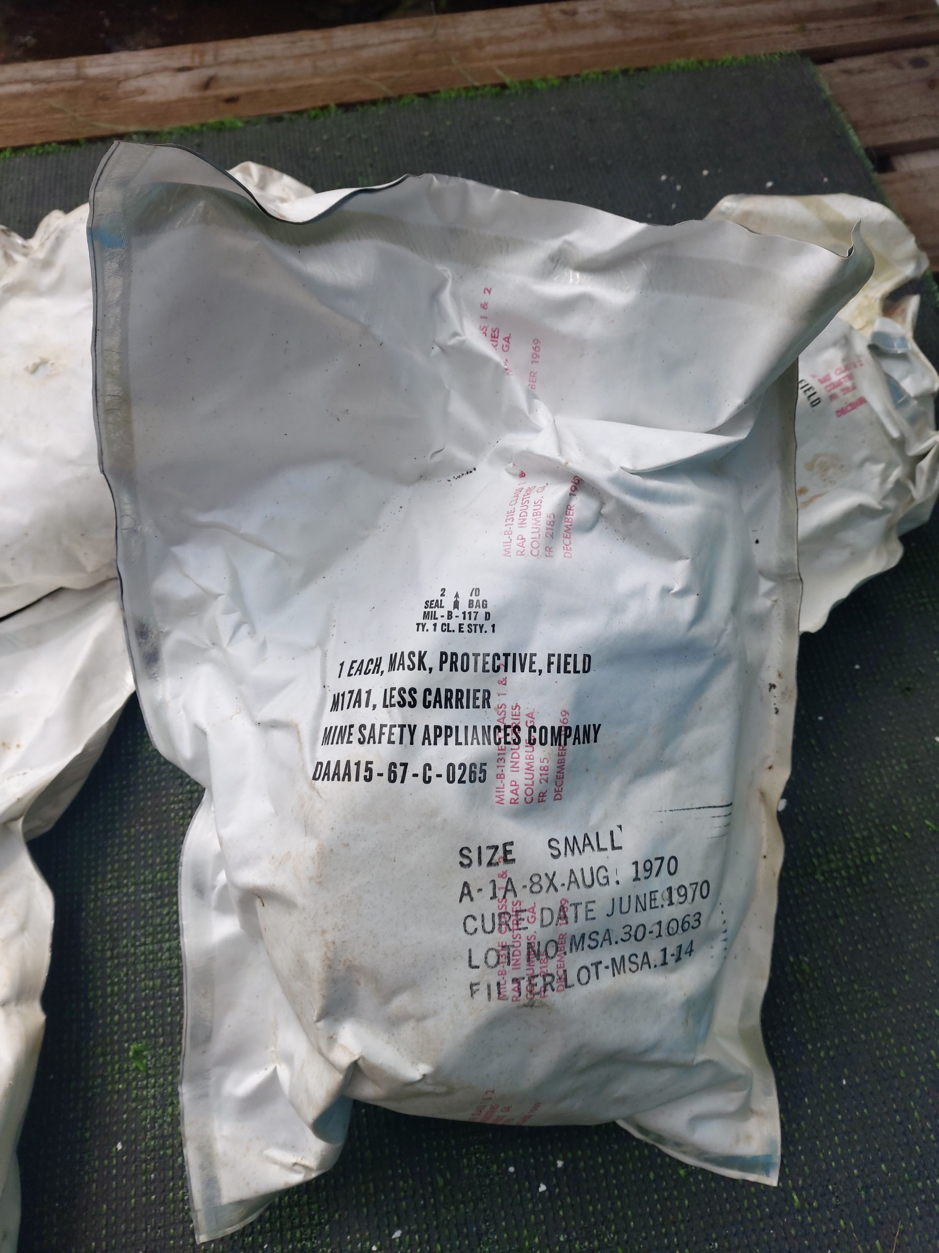 Mặt Nạ M17A1,Mặt nạ phòng độc US xưa