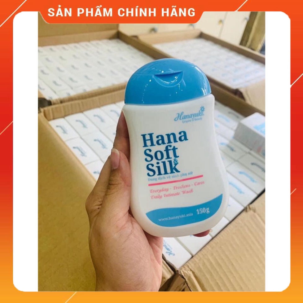Dung Dịch Vệ Sinh Phụ Nữ Hanayuki_Hana Soft Silk