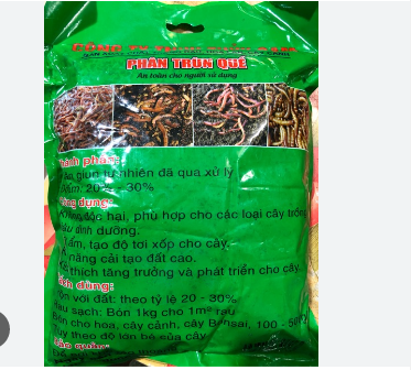 Phân trùn quế Thủy Cam túi 2kg