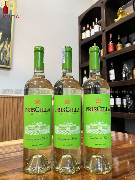 Vang Chile PrisCilla nhập khẩu