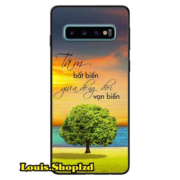 [HCM]Ốp Lưng Dành Cho Samsung Galaxy S10 - S10 Plus - Tâm Bất Biến