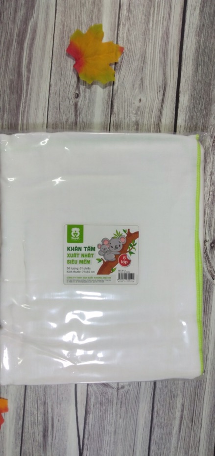 [FREESHIP ĐƠN 50K] Khăn tắm xuất nhật Mipbi 4 lớp SIÊU MỀM