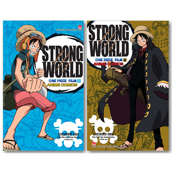 Fahasa - combo sách hay anime comics: one piece film strong world - tập 1 + tập 2