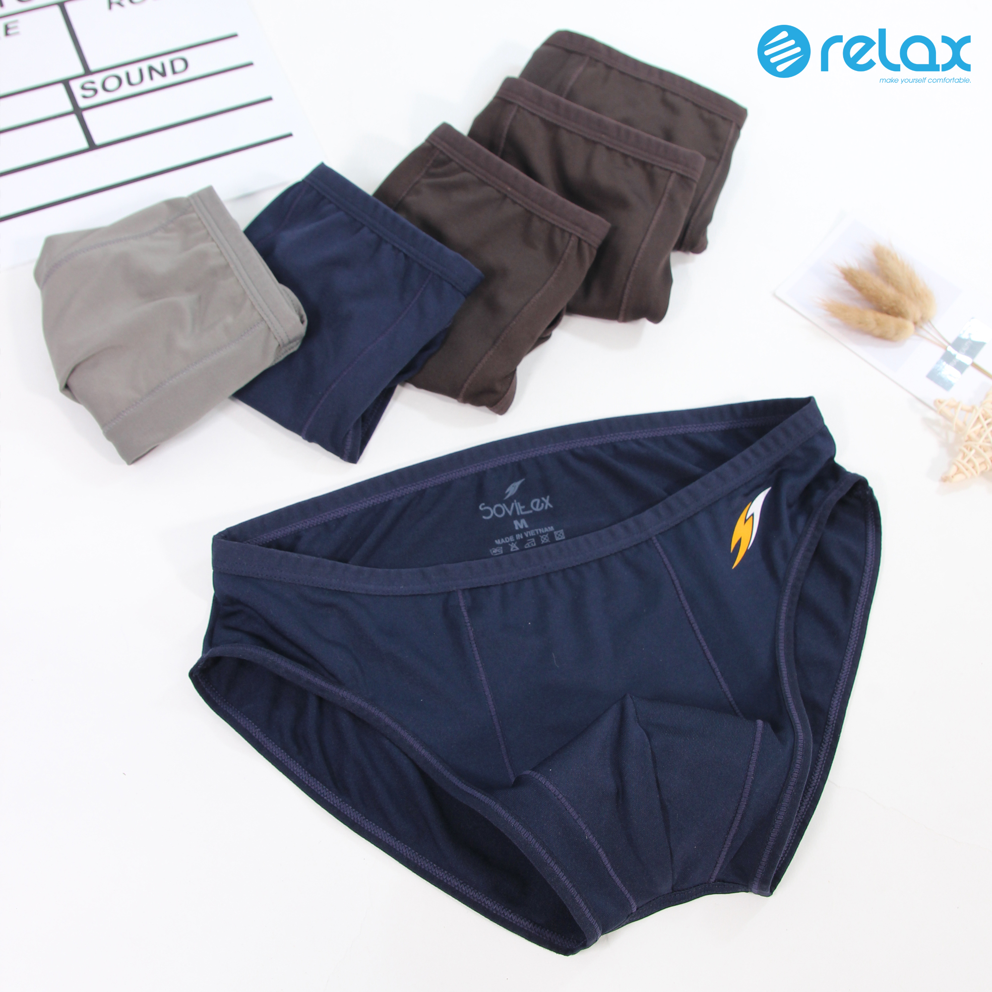 SOF014 - COMBO 6 QUẦN LÓT NAM SOVITEX