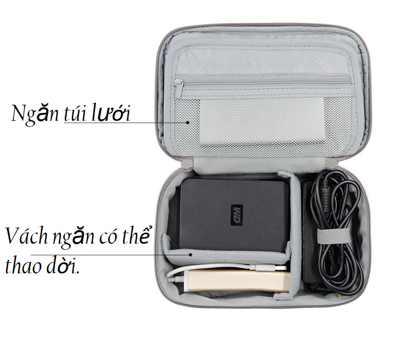 Túi đựng phụ kiện công nghệ BaoNa.