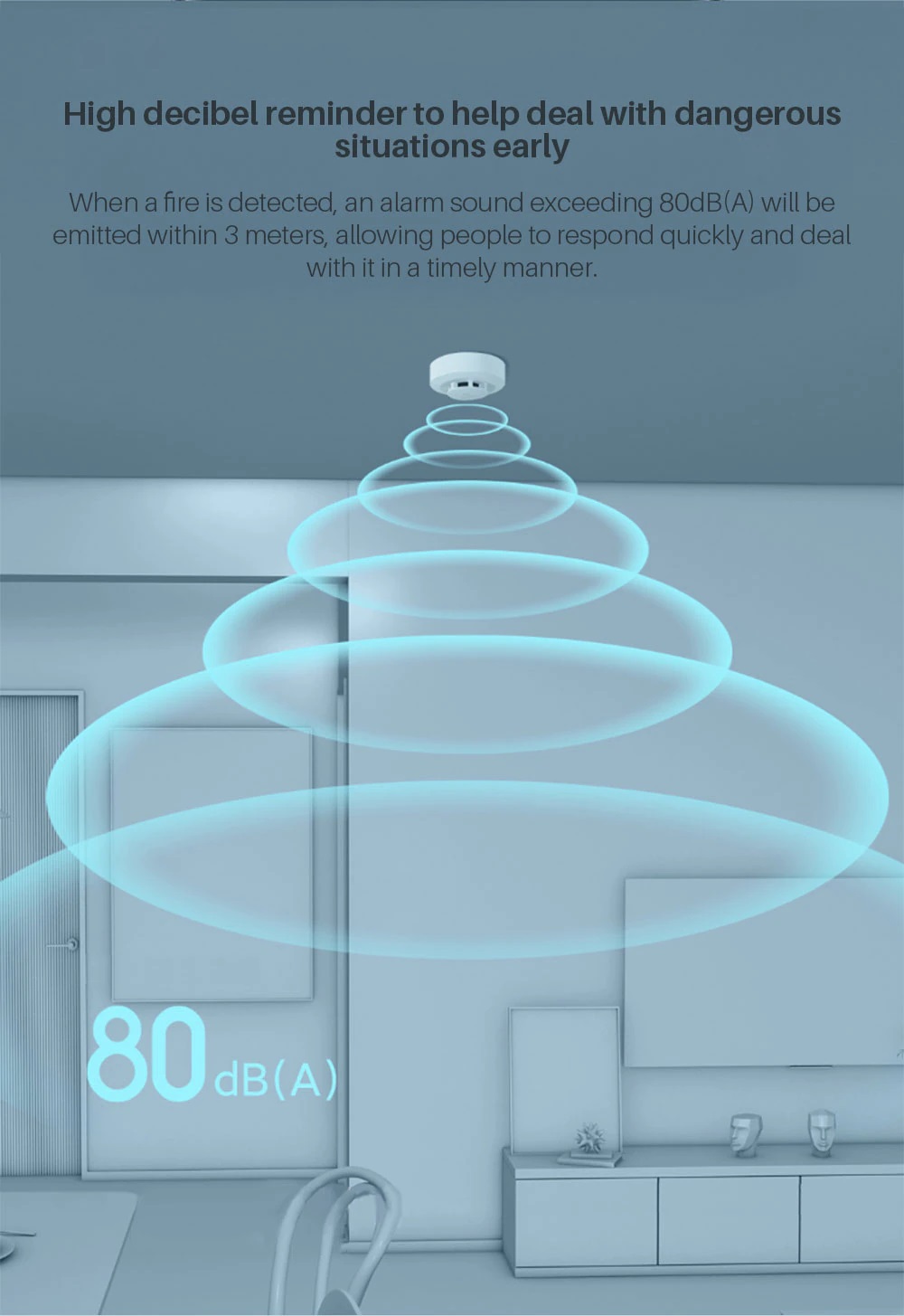 Thiết bị báo khói Xiaomi Honeywell