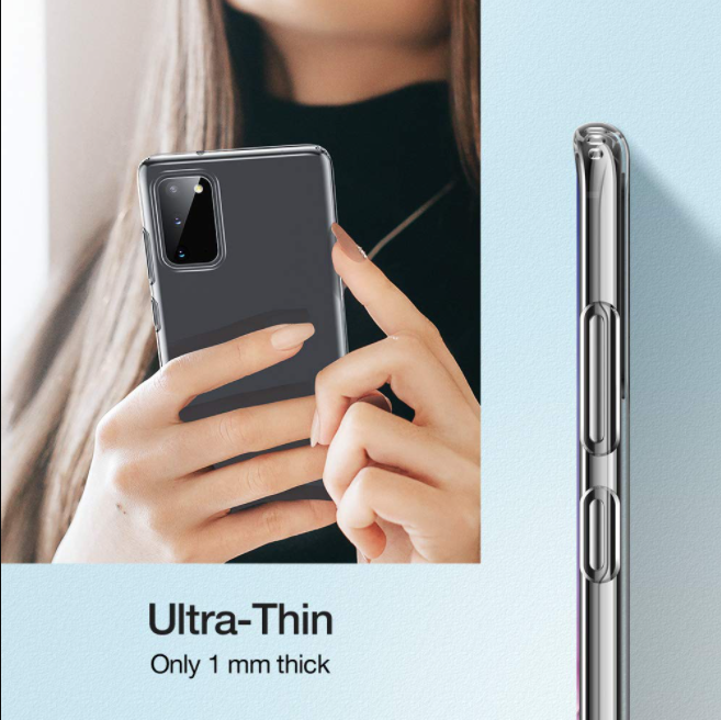 ỐP LƯNG DẺO TRONG SUỐT SAMSUNG S20 FE +