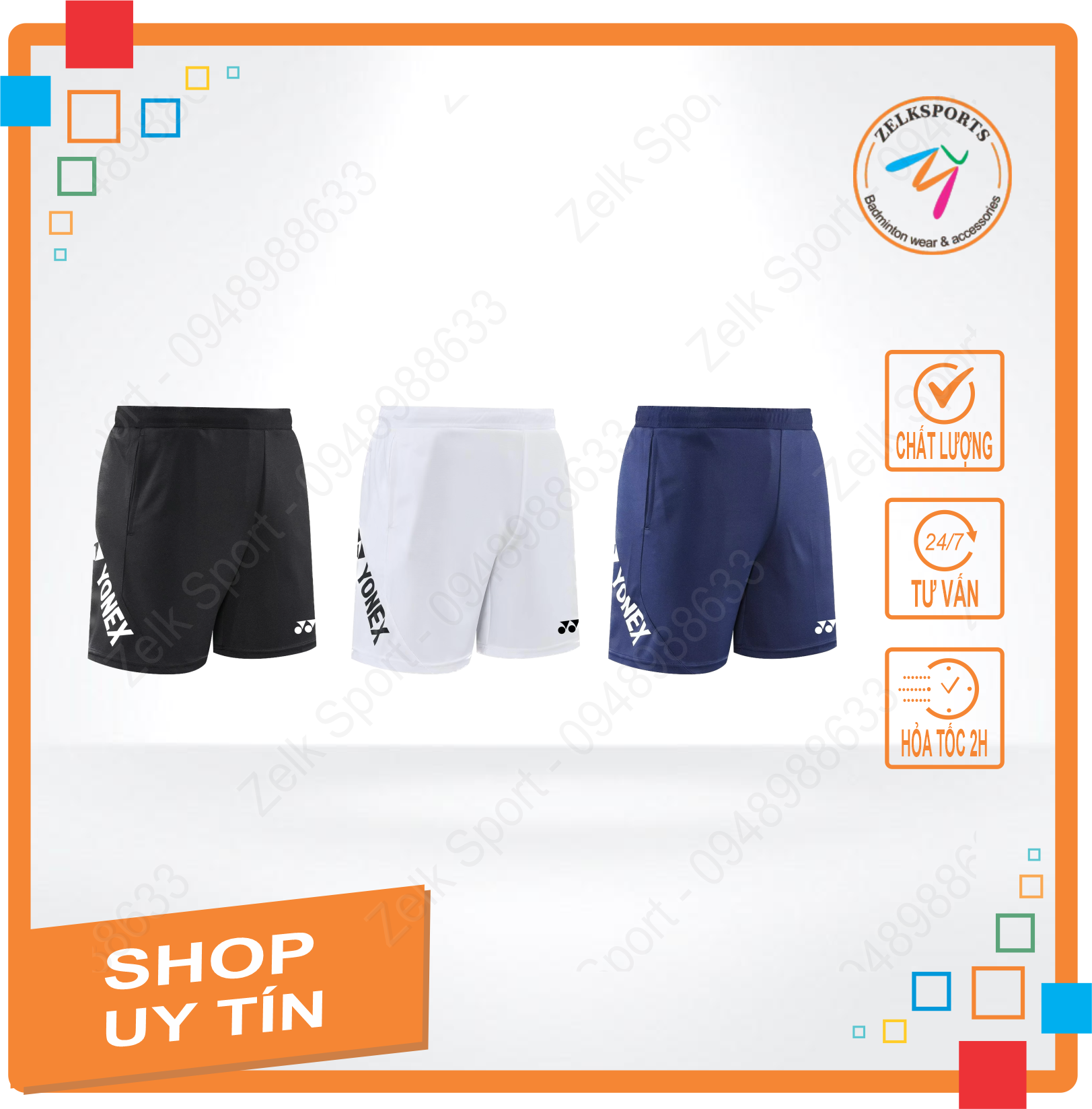 Quần cầu lông yonex 92007