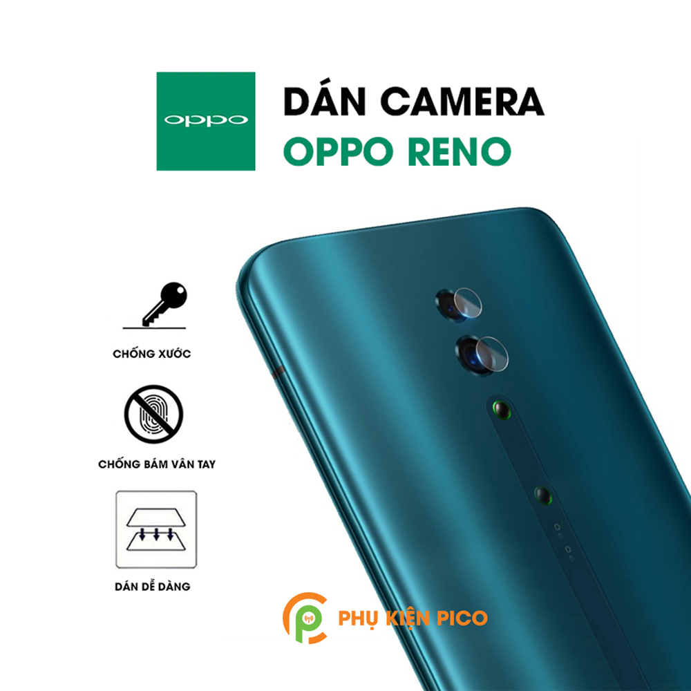 Cường lực camera Reno 4 độ cứng 9H trong suốt không ảnh hưởng đến chất lượng chụp ảnh - Dán camera Oppo Reno 4