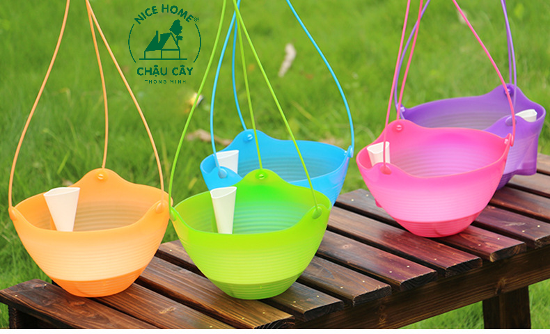 Chậu cây tự dưỡng thông minh- K02