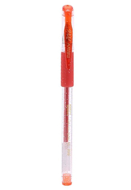 Bút gel marvy 700g - đỏ kim tuyến