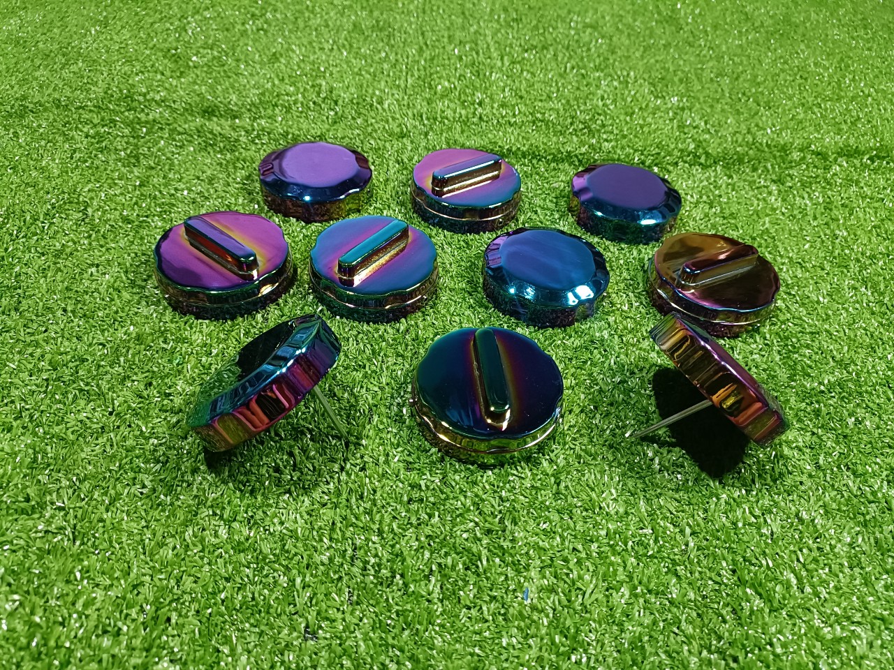 Nắp bình xăng titan kiểu cho xe máy các loại