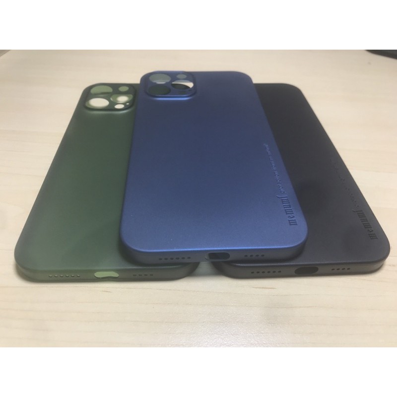 Ốp Lưng Iphone 12 Pro Max Memumi Nhám Siêu Mỏng