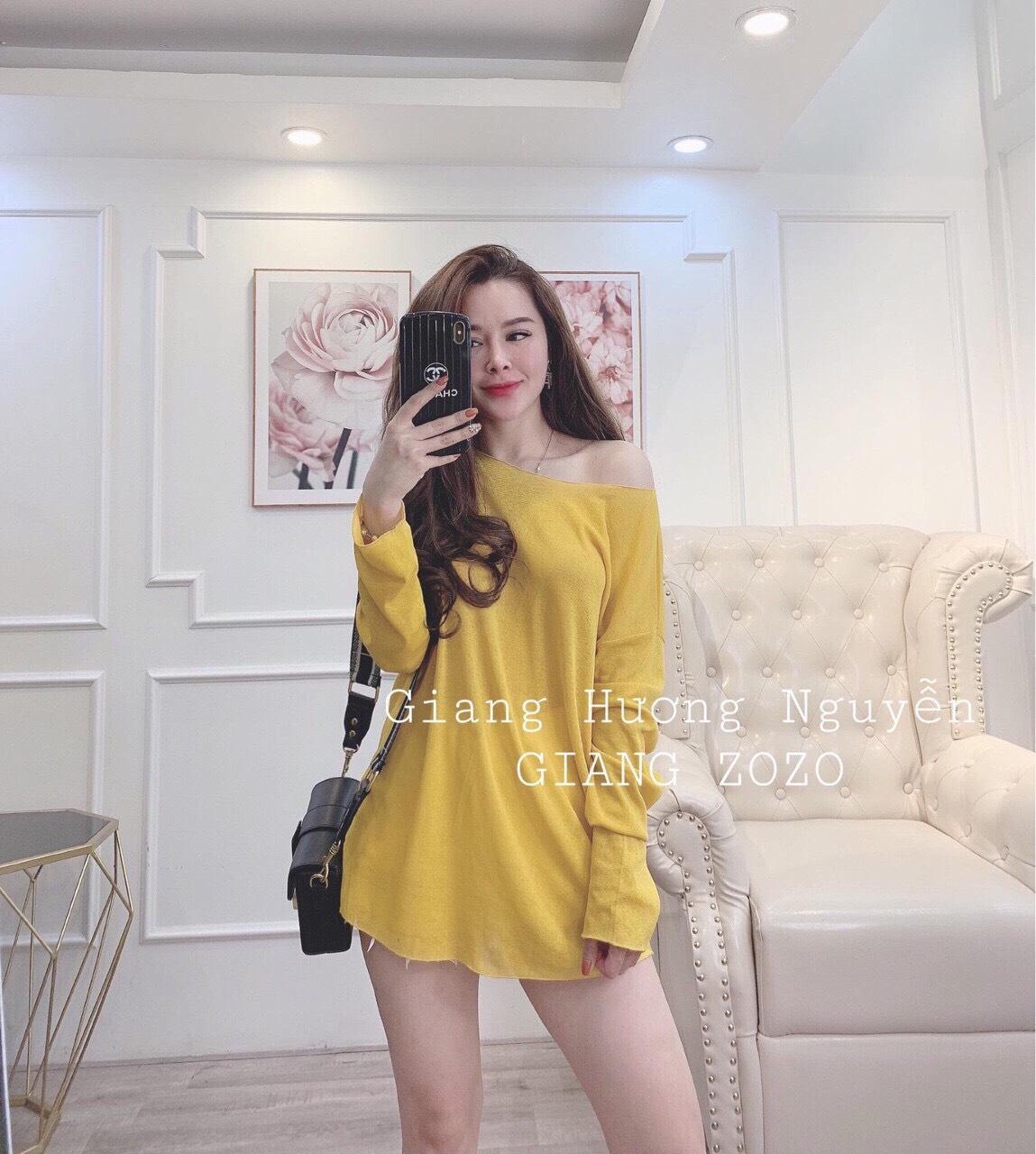 [HCM]ÁO THUN NỮ LỆCH VAI CHẤT LEN TĂM QUẢNG CHÂU CAO CẤP JULYSHOP94 NH33