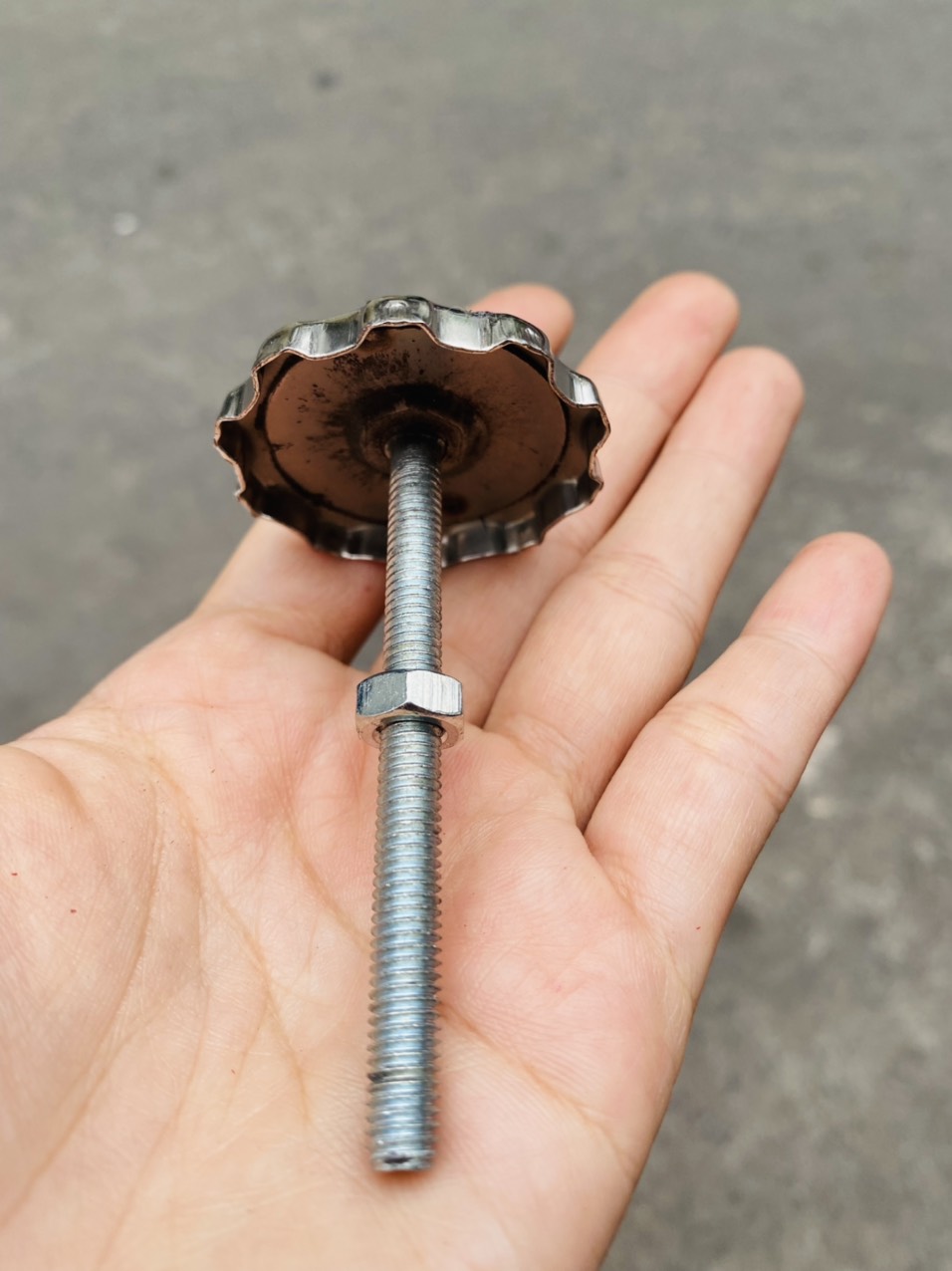 CẶP ỐC CỐP XE CUB 78 INOX