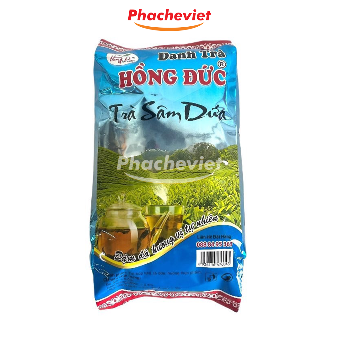 Trà Sâm Dứa Hồng Đức 400gr