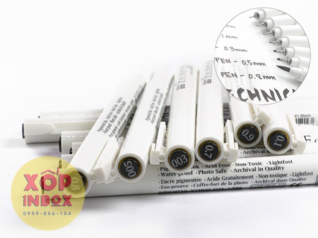 Bút vẽ kỹ thuật Marvy Uchida 4600
