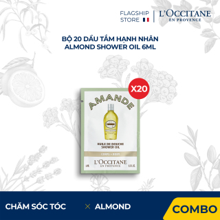 L Occitane Bộ 20 Dầu Tắm Hạnh Nhân Almond Shower Oil 6ml (6ml X 20) thumbnail