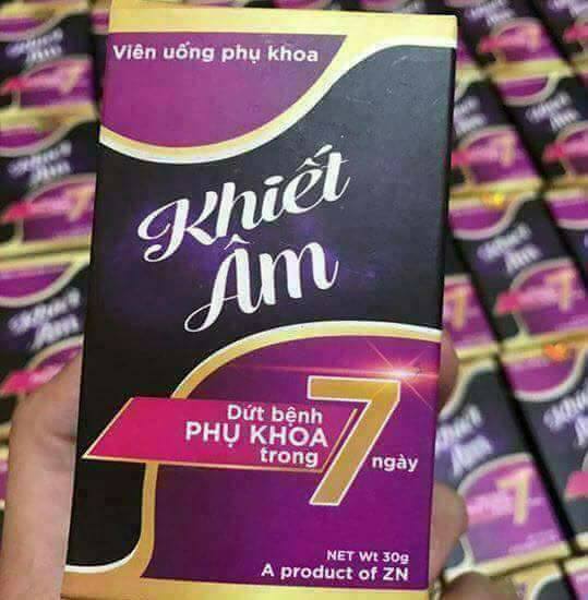 Viên uống phụ khoa Khiết Âm ZN