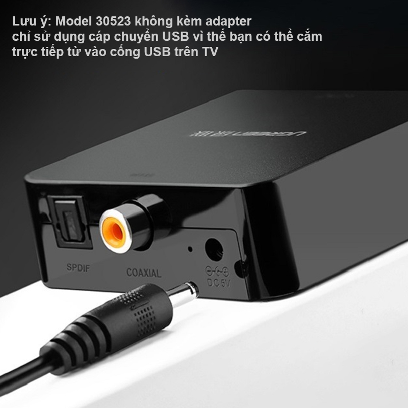 Digital Optical Coaxial to RCA 3.5mm Ugreen 30523
