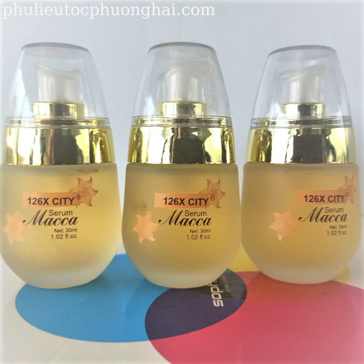 Tinh Dầu Bóng Tóc 126 City – Phục Hồi Hư Tổn, Bóng Mượt Tự Nhiên, Không Bết Dính – Dưỡng Tóc Suôn Mượt