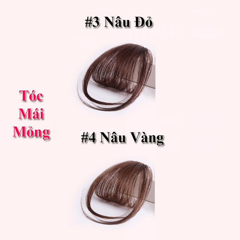 [HCM]Tóc mái giả mỏng và dày MG1727