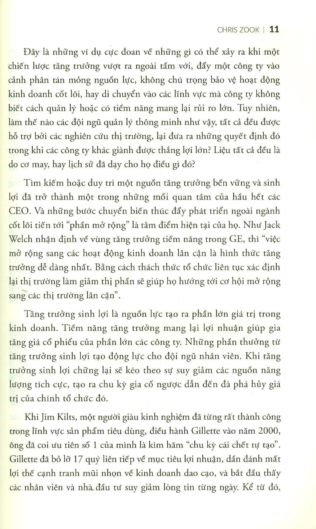 Sách - Chiến lược mở rộng kinh doanh từ cốt lõi