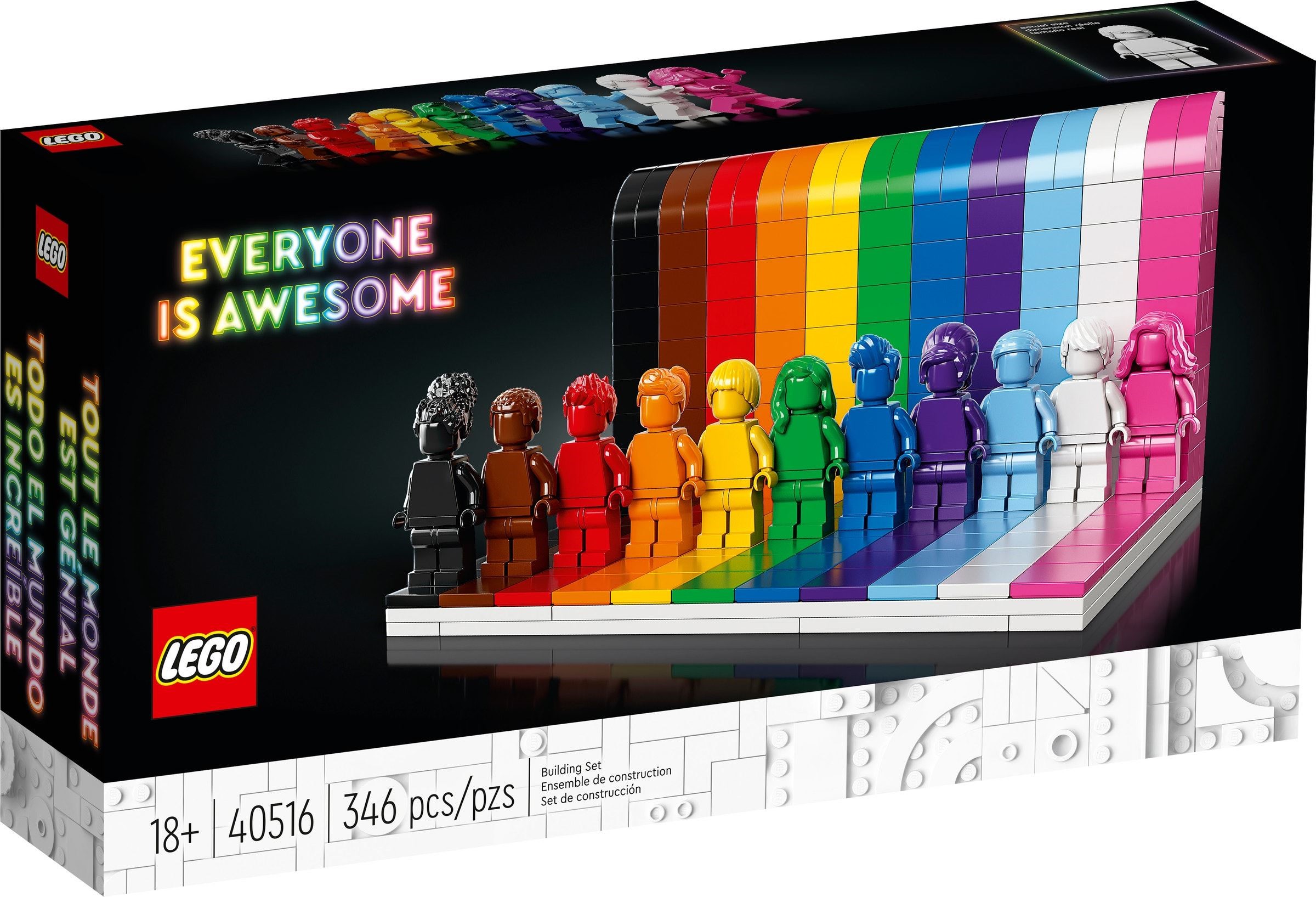 40516 LEGO Everyone is Awesome -  Bộ đồ chơi xếp hình Mọi người đều tuyệt vời.