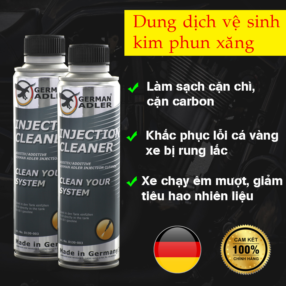 Dung dịch vệ sinh kim phun xăng-  Chai nhập Đức ( 300ml )